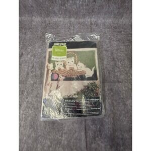 Vintage Aunt Lydia's Kittens 673 Punch Needle Heavy Rug Pattern Classic 24"x36"